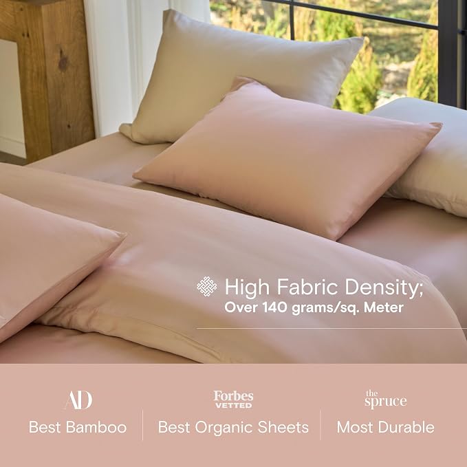 DOZ Sheet Set, 100% Viscose derived from Bamboo, Organically Grown, Buttery Soft - Image 4