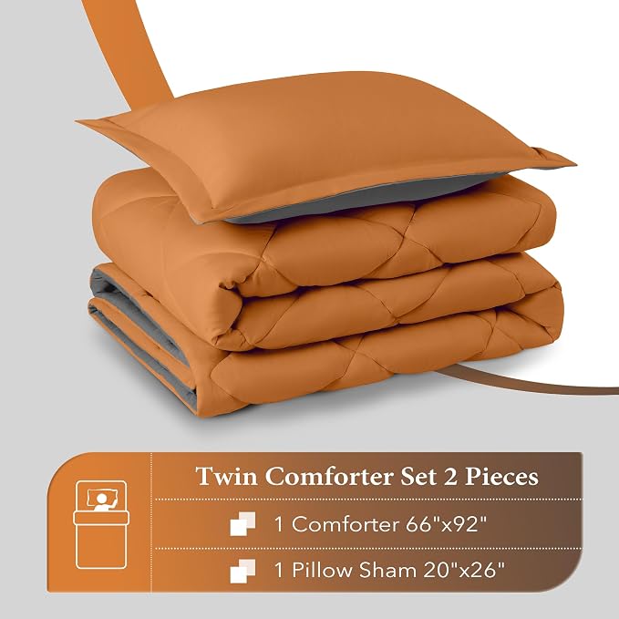 downluxe Twin Comforter Set - Image 6