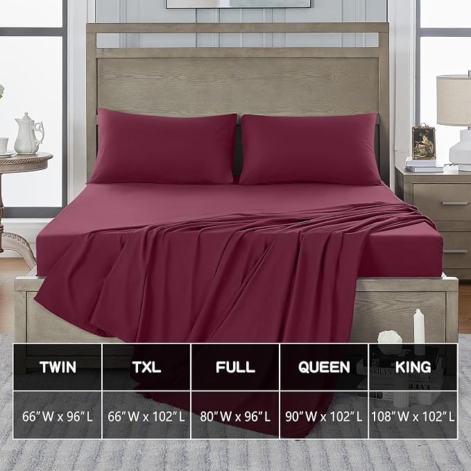 FreshCulture Full Flat Sheets Only 2 Pack - Image 5