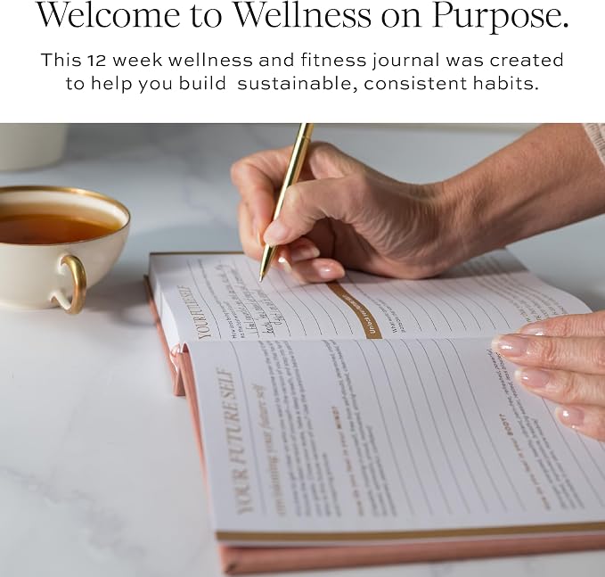 Paper & Progress Wellness Journal – 12-Week Fitness & Self Care Journal - Image 2