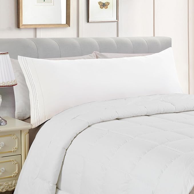 Elegant Comfort Luxury Ultra-Soft 1-Piece Body Pillowcase - Image 2