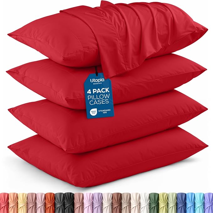 Utopia Bedding Standard Pillow Cases by UTOPIABEDDING