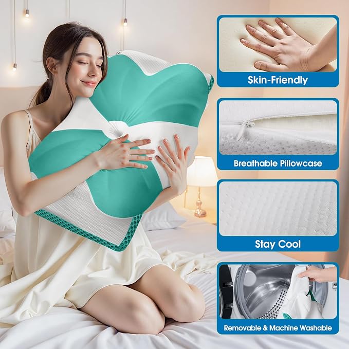 CloudBliss Cervical Memory Foam Pillow - Image 6