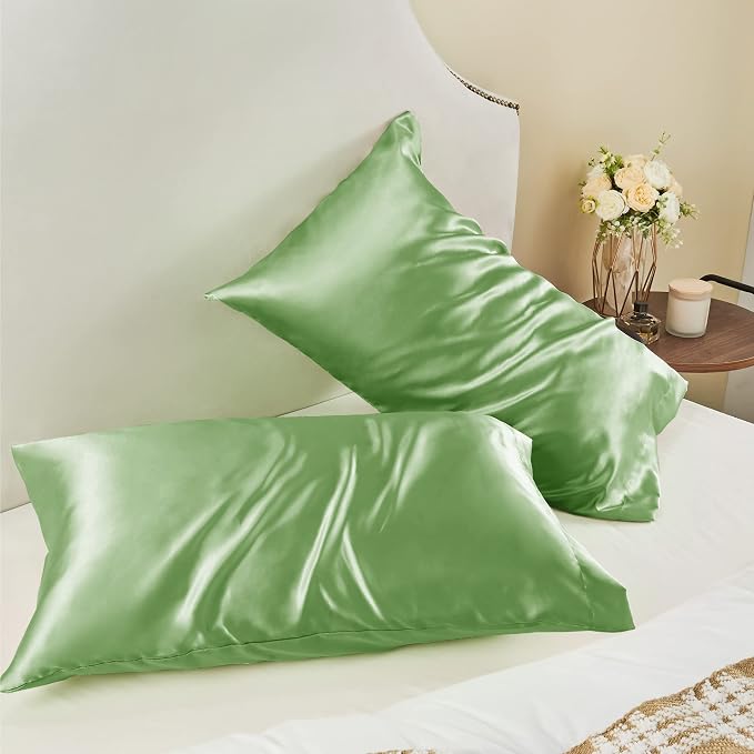 BEDELITE Satin Pillowcase for Hair and Skin, Super Soft and Cooling Similar to - Image 8