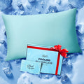 Ice Cooling Pillowcase for Hot Sleepers, Instantly Cool, Stays Cold All Night by Rifens