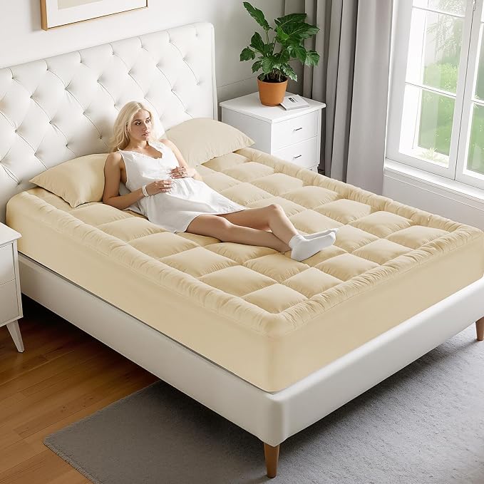 MATBEBY Twin Size Mattress Pad - Image 7