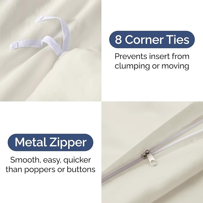 Duvet Cover Queen Size Set - Image 4