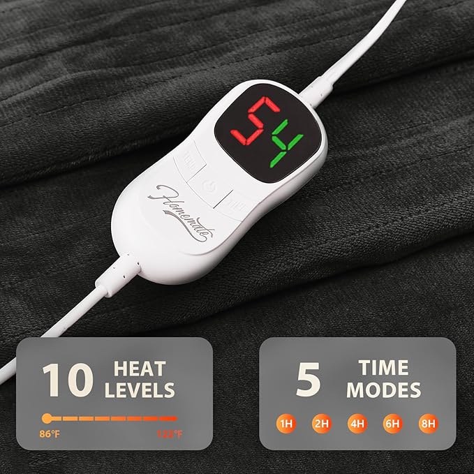 Homemate Electric Heated Blanket King Size - Image 4