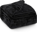 Super Fuzzy Soft Sherpa Fleece Weighted Blanket, 15 lbs Dual Sided Fluffy Heavy by EazfyPro