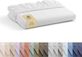 Linen Home 100% Cotton Percale Weave Fitted Sheet, King Size, 1 Deep Pocket by LINENHOME