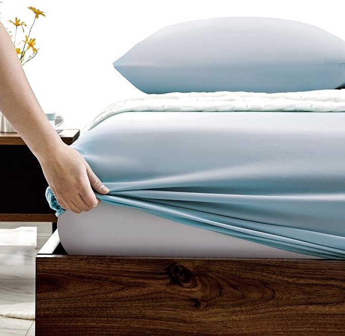 FreshCulture Queen Fitted Sheets, Bulk Pack of 6, Deep Pocket, Soft Microfiber - Image 3