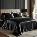 Love's cabin Full Size Satin Sheet Sets by Lovescabin