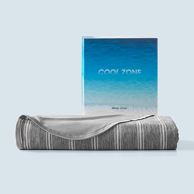 SLEEP ZONE Cooling Blankets for Hot Sleepers, Summer Blanket Thin Lightweight - Image 6
