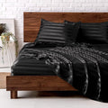 MR&HM Satin Bed Sheets, Twin XL Size Sheets Set by MRHM