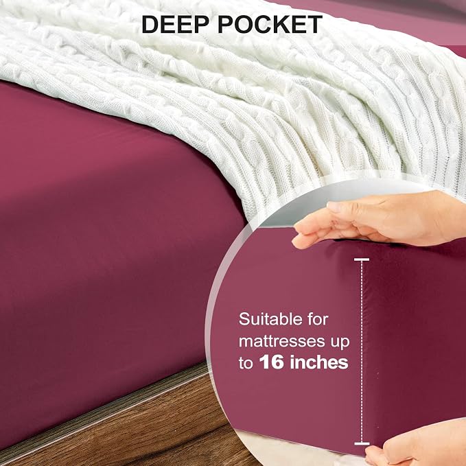 FreshCulture California King Fitted Sheet Only - Image 4