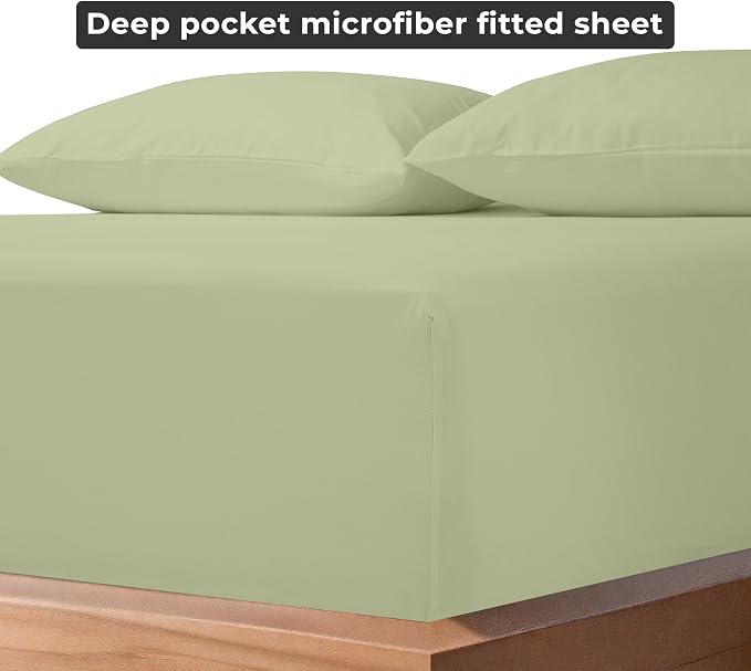 Royale Linens Fitted Sheet Twin XL - Image 6