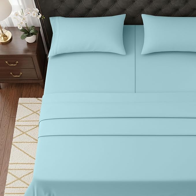 Elegant Comfort Luxurious 1500 Premium Hotel Quality Microfiber Three Line - Image 5