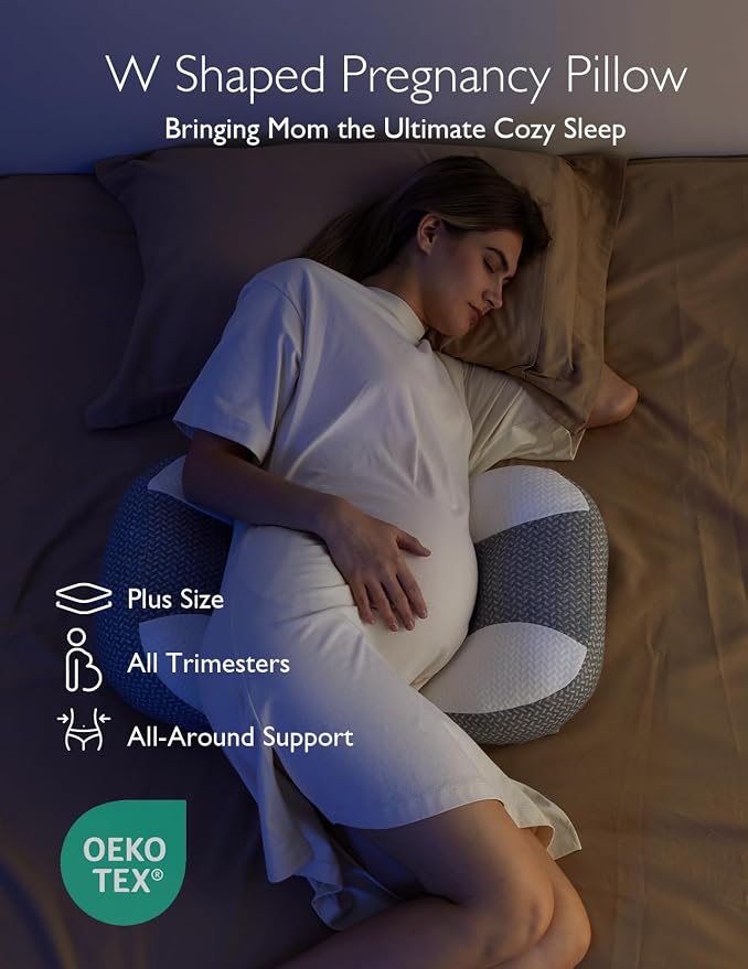 Momcozy Plus W Shaped Pregnancy Pillow - Image 7