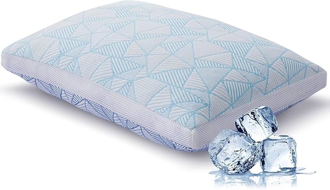 Cotelovo Shredded Memory Foam Cooling Soft Bamboo Viscose Pillow Adjustable by Unknown