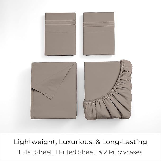 Mellanni California King Sheets Set - Image 3