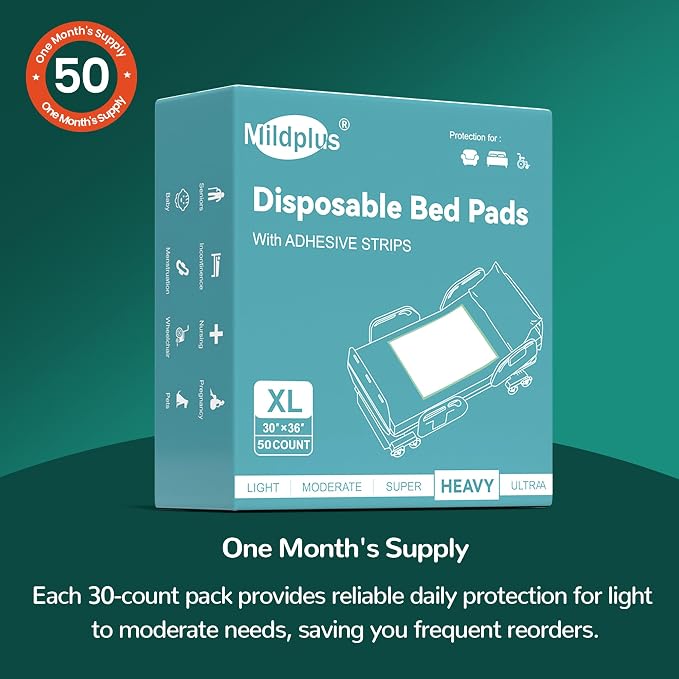 MILDPLUS Disposable Bed Pads - Image 7