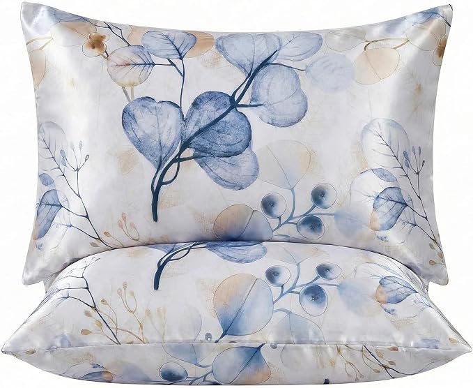 YIYEA 100% Viscose Derived from Bamboo Pillow Cases Set of 2, 600 Thread Count by YIYEA