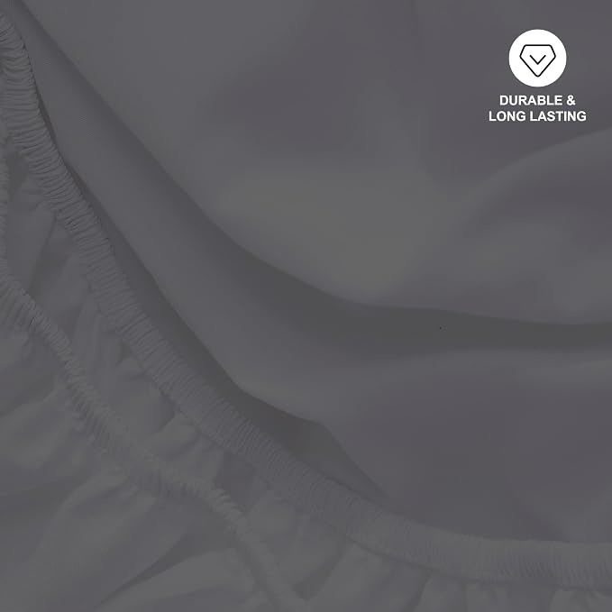Hotella 100% Microfiber Ultra Soft 60"x80" Queen Size Fitted Sheet Only - Image 6