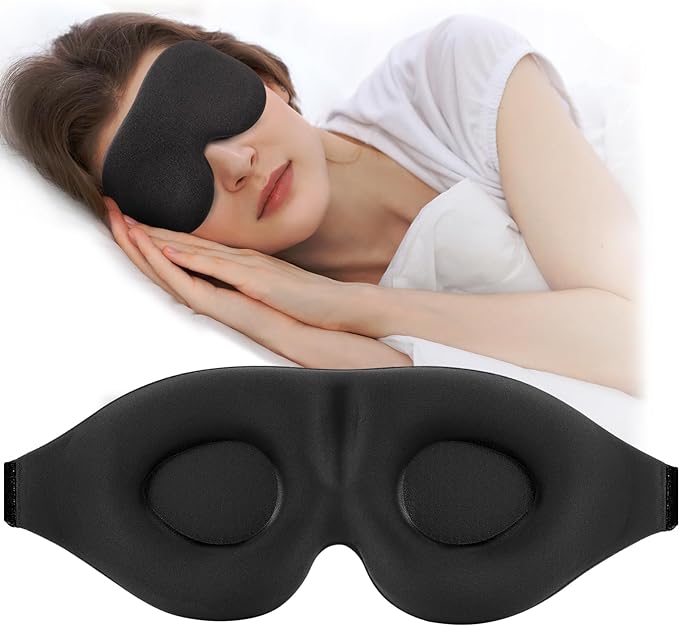 ZGGCD Sleep Mask for Side Sleeper, Light Blocking Sleeping Eye Mask for Women by ZGGCD
