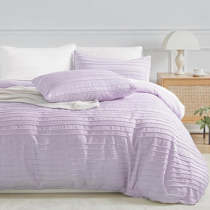 NEXHOME PRO Duvet Cover, 3 Pieces Boho Tufted Duvet Cover Set, Soft and by NEXHOMEPRO