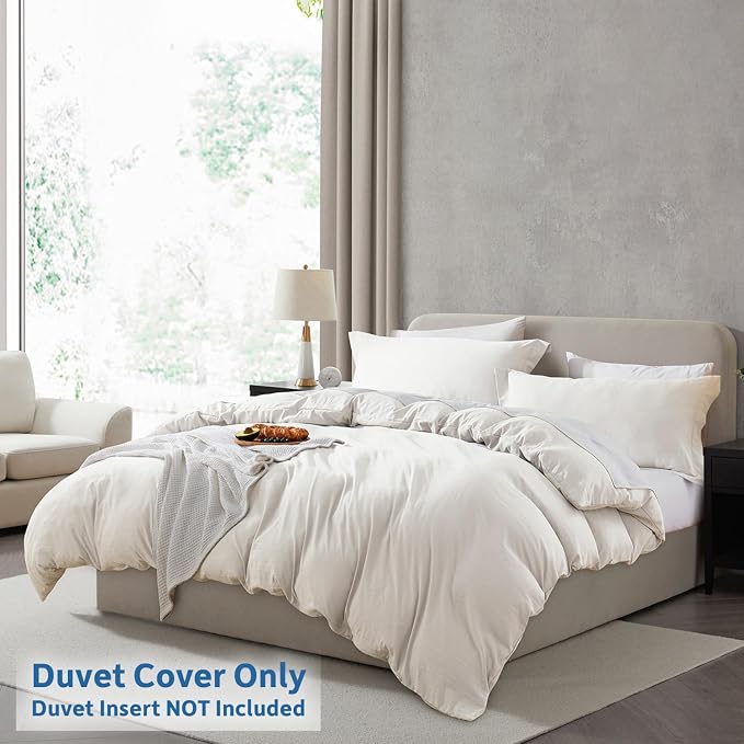 Nestl Off White Duvet Cover Full Size - Image 2