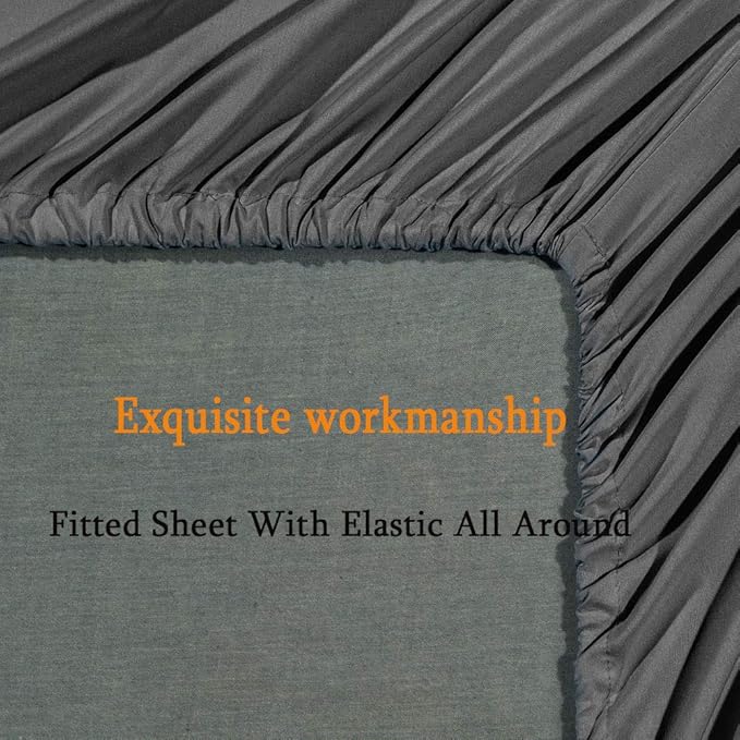 SONORO KATE Bed Sheet Set Super Soft Microfiber 1800 Thread Count Luxury - Image 7