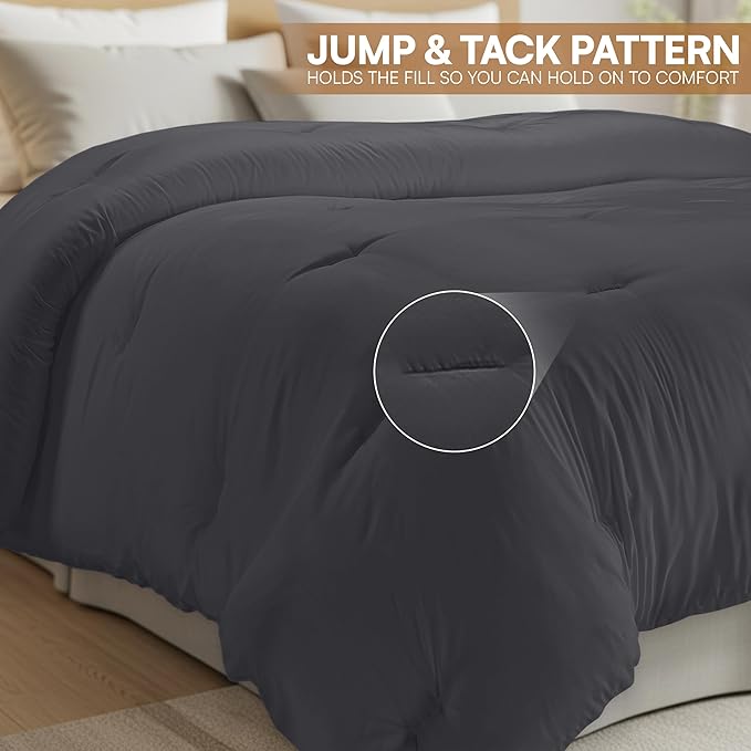 Utopia Bedding Comforters King Size, All Season Duvet Insert, Down Alternative - Image 2