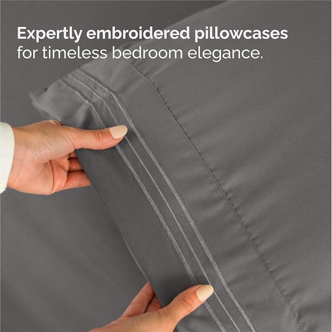 King Size 4 Piece Sheet Set - Image 6