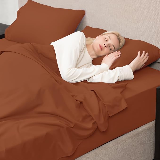 Mejoroom King Size Bed Sheet Set - Image 6
