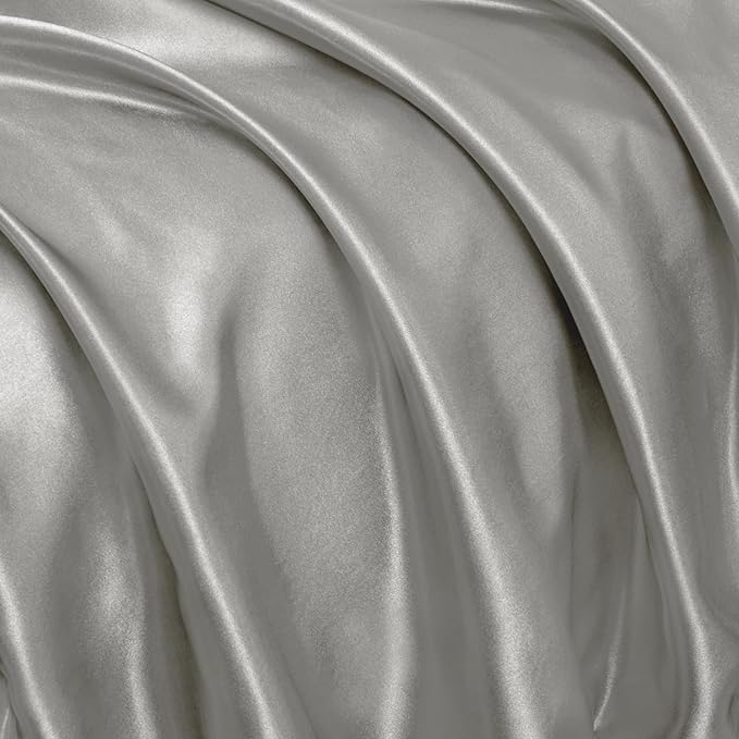 Homiest Ruffle Satin Body Pillow Cover, Silky Satin Body Pillowcase - Image 7