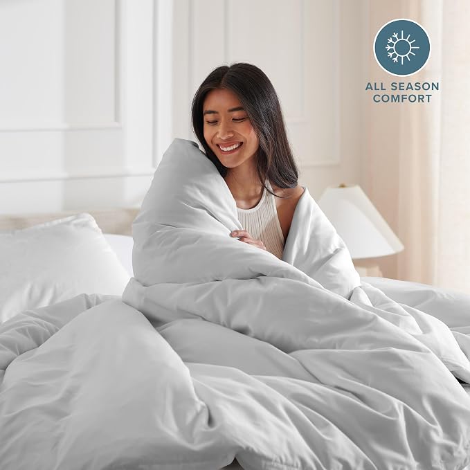 Bare Home Bedding Duvet Cover Oversized Queen - Image 3