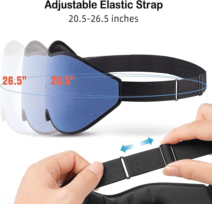LitBear Sleep Masks, Light Blocking Eye Mask Sleeping - Image 5