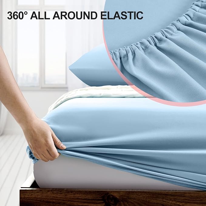 FreshCulture Twin XL Fitted Sheet Only - Image 3