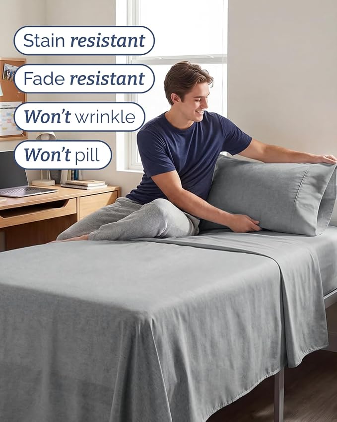 Twin XL Size 3 Piece Sheet Set - Image 5