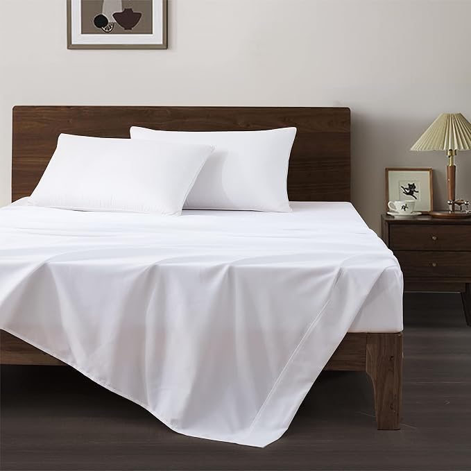 Maple&Stone California King Flat Sheet 6 Pack, Premium Soft & Breathable - Image 4