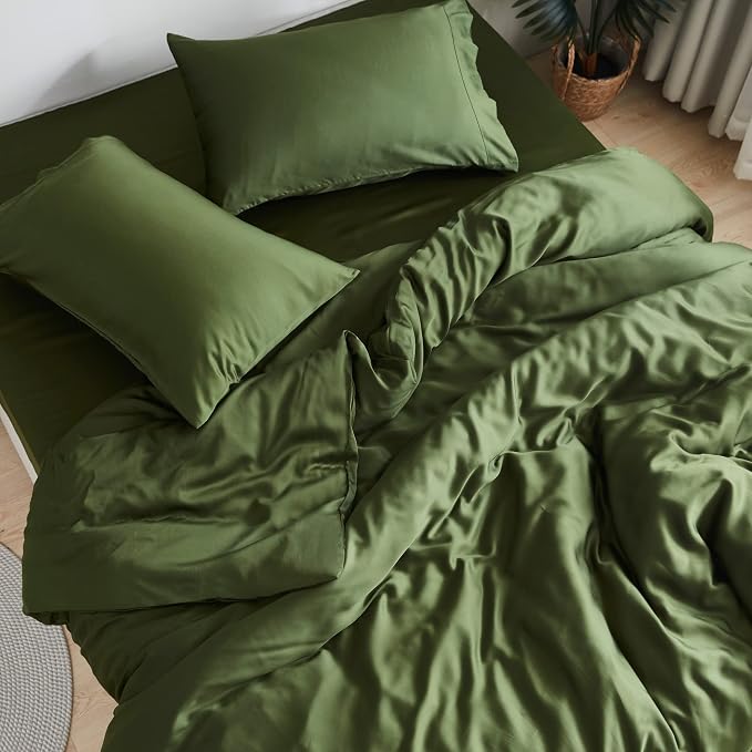 DOZ Sheet Set, 100% Viscose derived from Bamboo, Organically Grown, Buttery Soft by DOZ