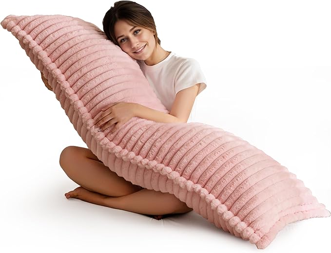 HIGOGOGO Memory Foam Body Pillow, Thickened Large Long Bed Pillow by HIGOGOGO