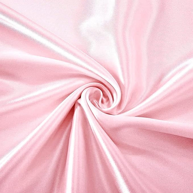Homiest Blush Pink Satin Twin Sheet Set - Image 3
