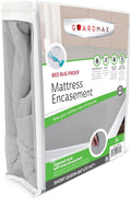 Guardmax Jersey Knitted Short Queen Zippered Mattress Encasement by Guardmax