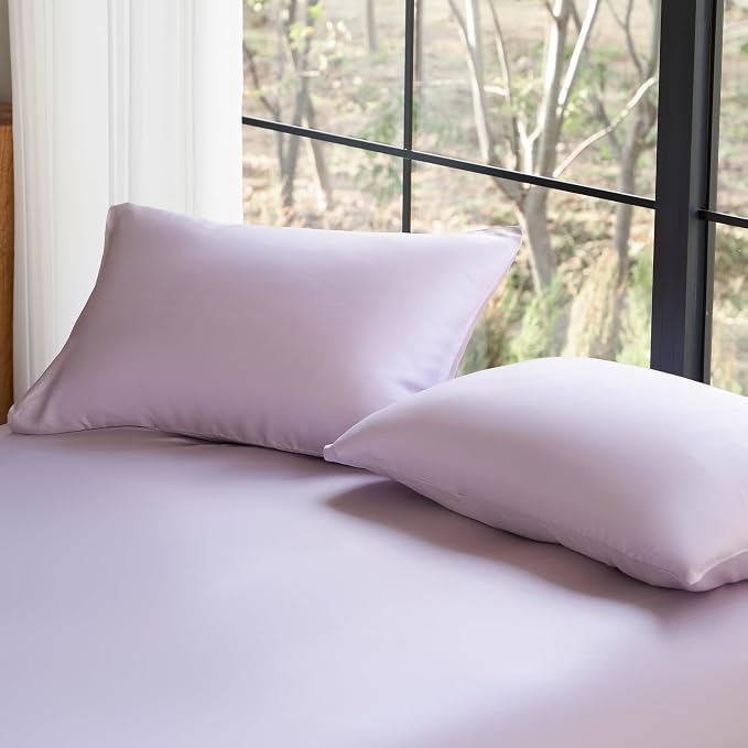 DOZ Pillowcase Set, 100% Viscose derived from Bamboo, Organically Grown by DOZ