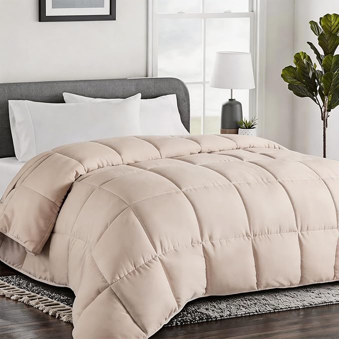 COHOME Premium Full Size Comforter, All-Season Quilted Down Alternative Duvet by COHOME