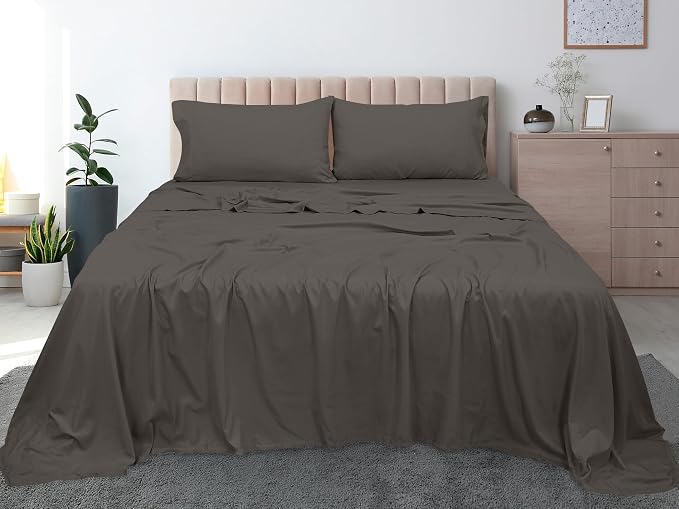 Royale Linens 300 Thread Count 100% Long Staple Combed Cotton Flat Sheet - Image 9
