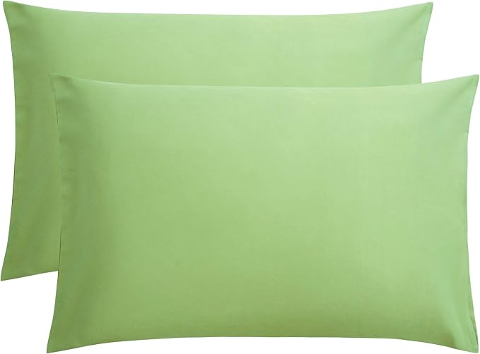FLXXIE Pillow Cases Queen, Soft Microfiber Pillow Covers by FLXXIE