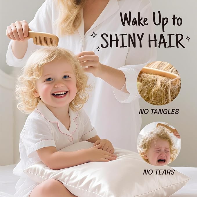 OLESILK 100% Mulberry Silk Toddler Pillowcase - Image 4