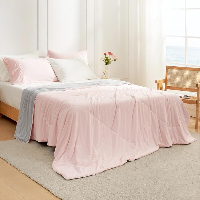 Cozy Bliss Cooling Comforter Twin Size, Cooling Blankets - Image 4